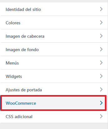 personalizar el woocomerce