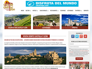 Diseño página web para Siente Castilla y León