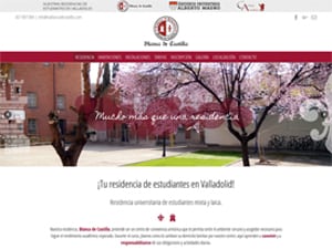 Desarrollo y diseño de páginas web en Valladolid para Blanca de Castilla