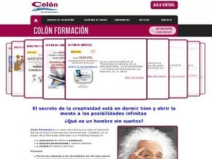 Desarrollo web para Colón Formación