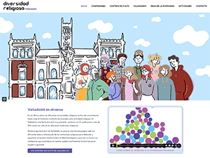 Diversidad religiosa Valladolid diseño y desarrollo web